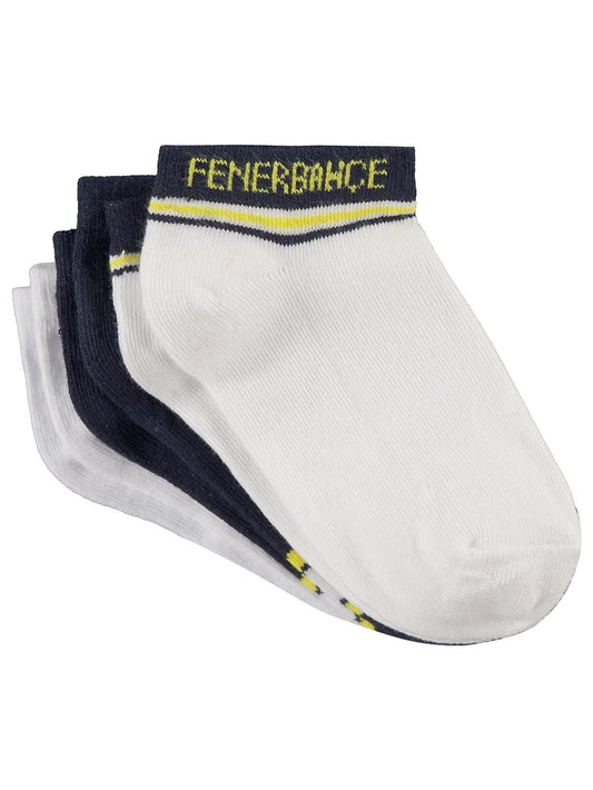 Fenerbahçe Patik | Süprem | Okul Kreş ve Günlük Kullanım - Beyaz