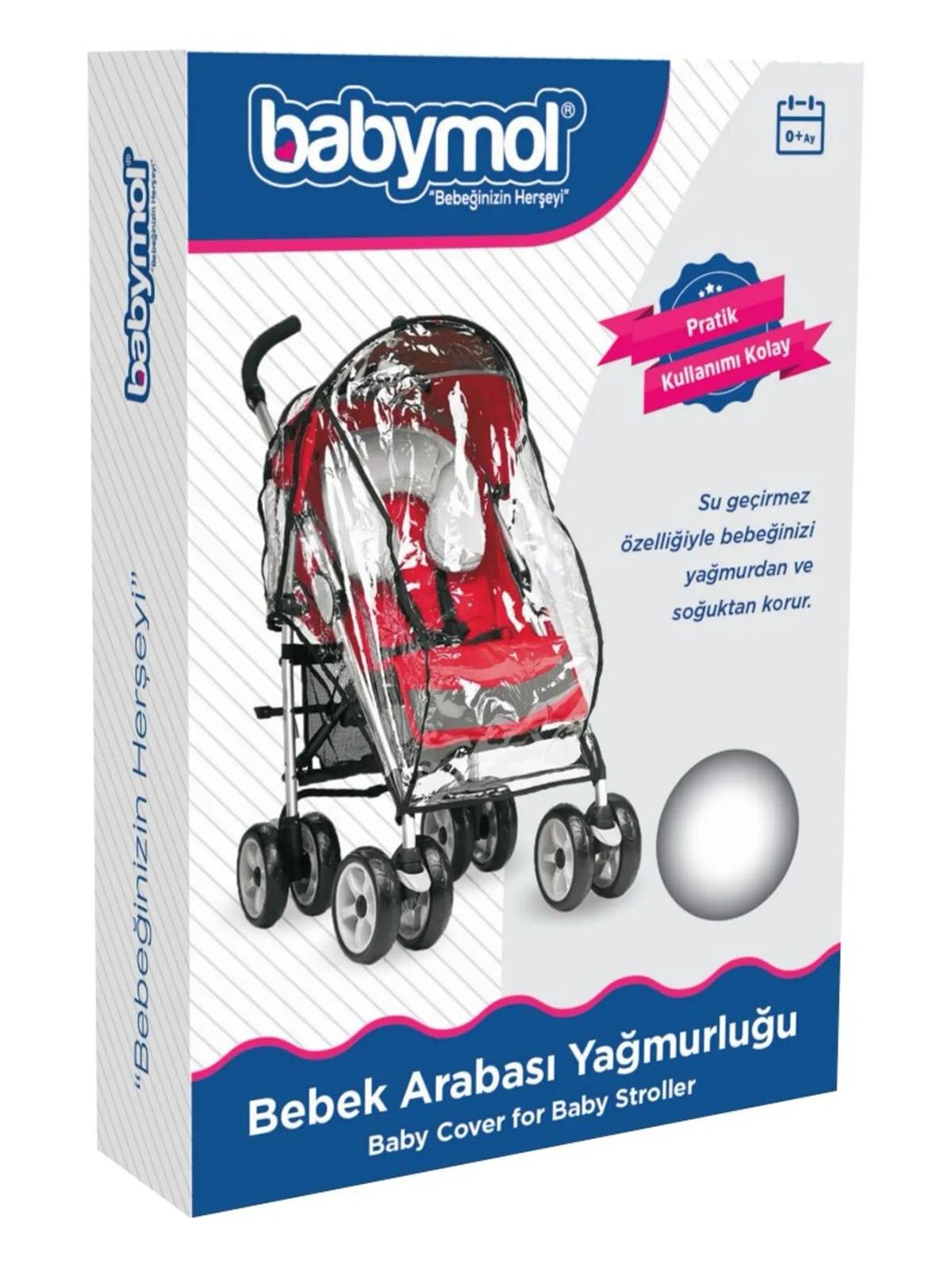 Babymol Lüks Bebek Arabası Yağmurluğu