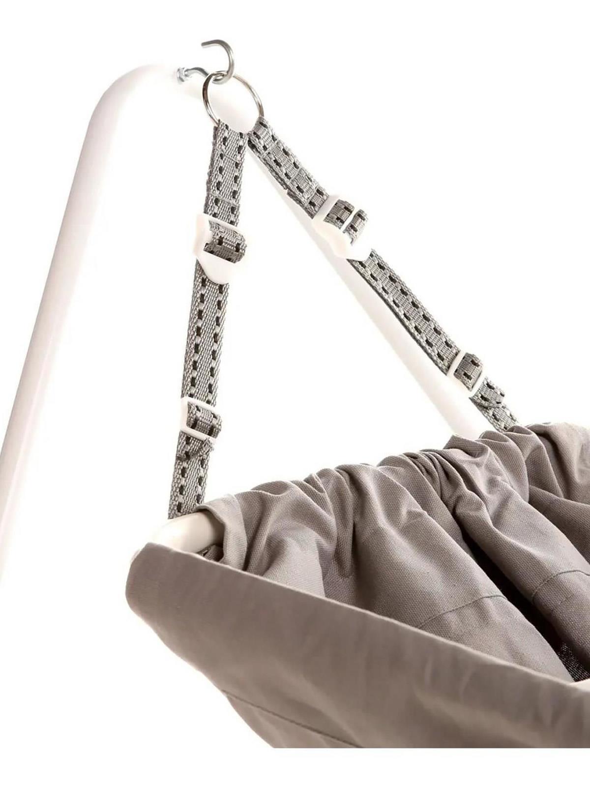 Holmen Marmaris Katlanabilir Bebek Hamağı - Gri