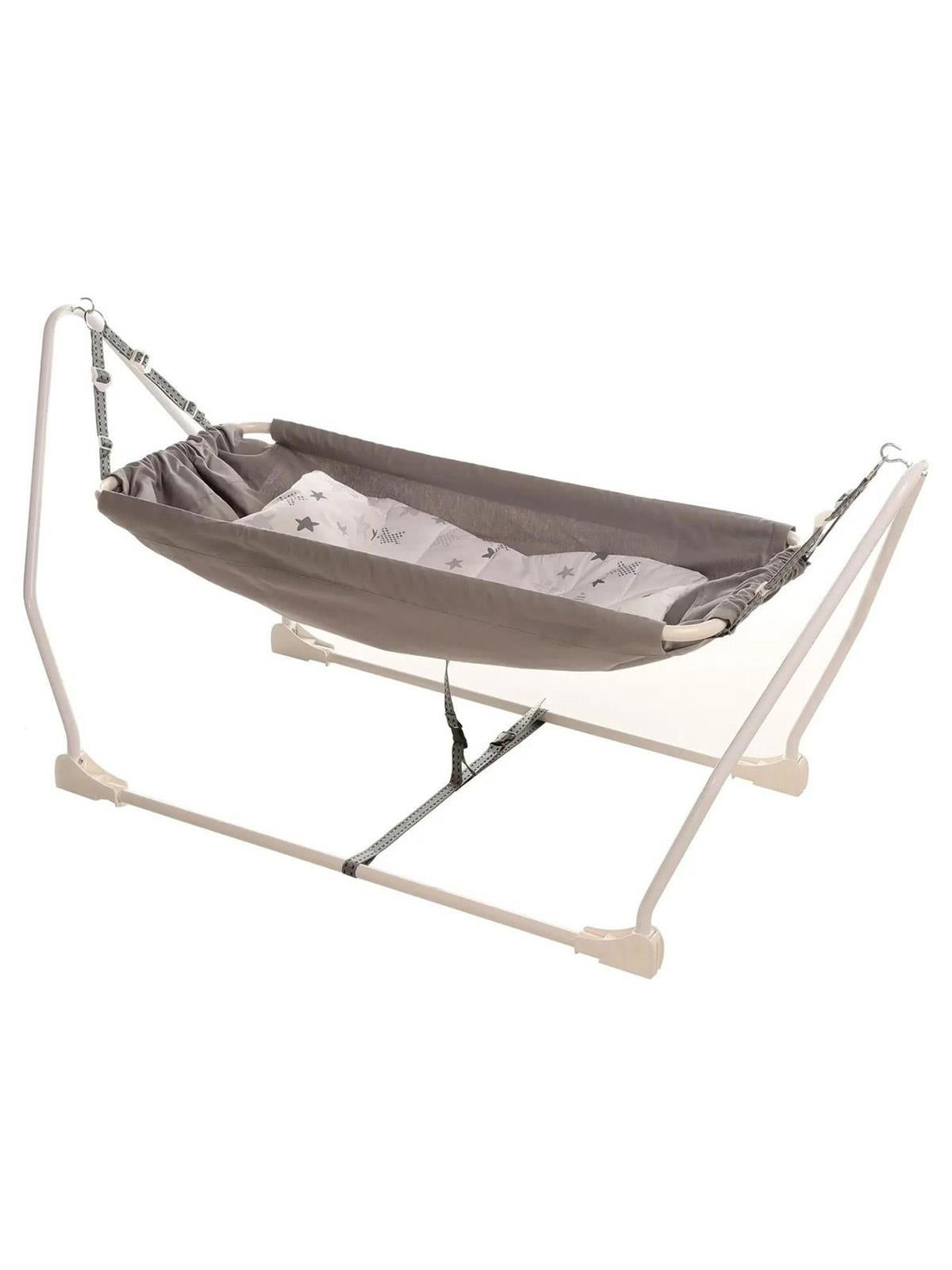 Holmen Marmaris Katlanabilir Bebek Hamağı - Gri