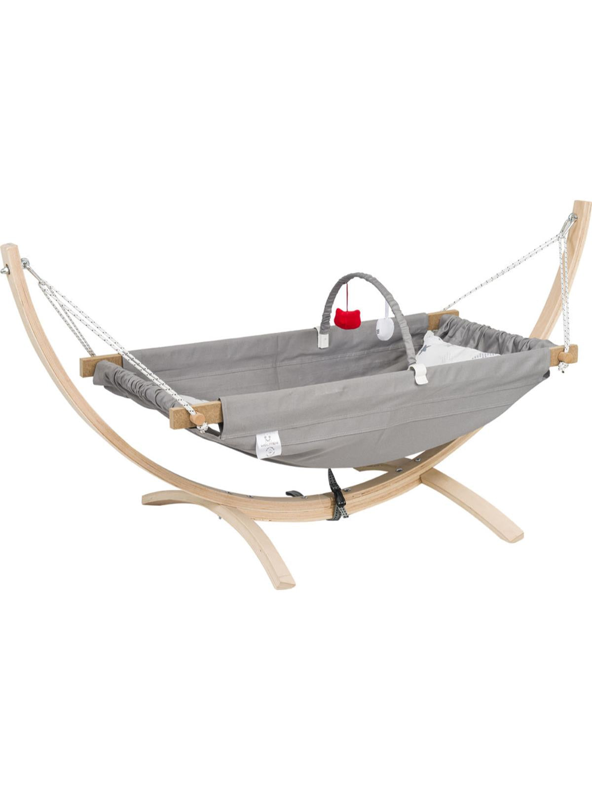 Holmen Fethiye Ahşap Hamak - Gri