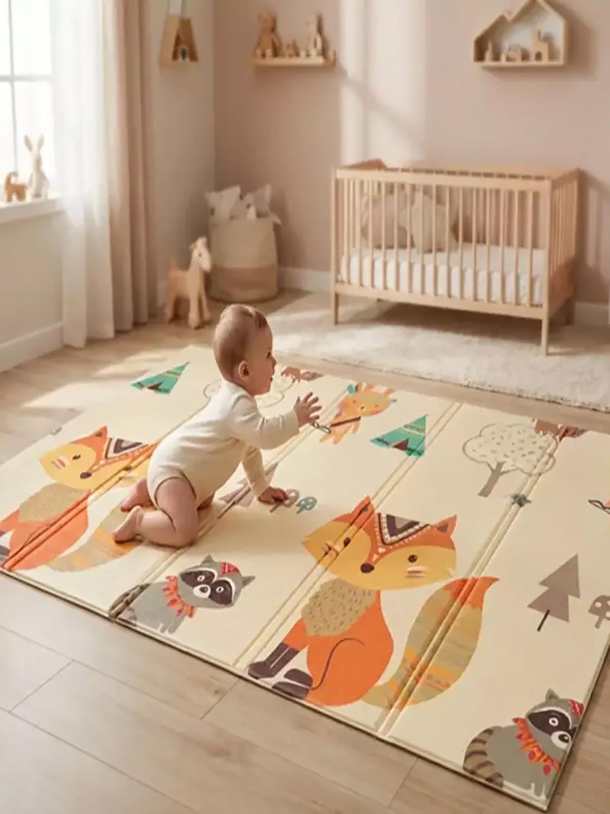 HOLMEN OYUN MATI MİNİK HAYVANLAR SOFT 150*200 CM