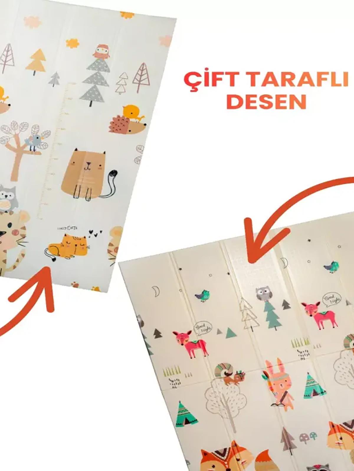 HOLMEN OYUN MATI MİNİK HAYVANLAR SOFT 150*200 CM