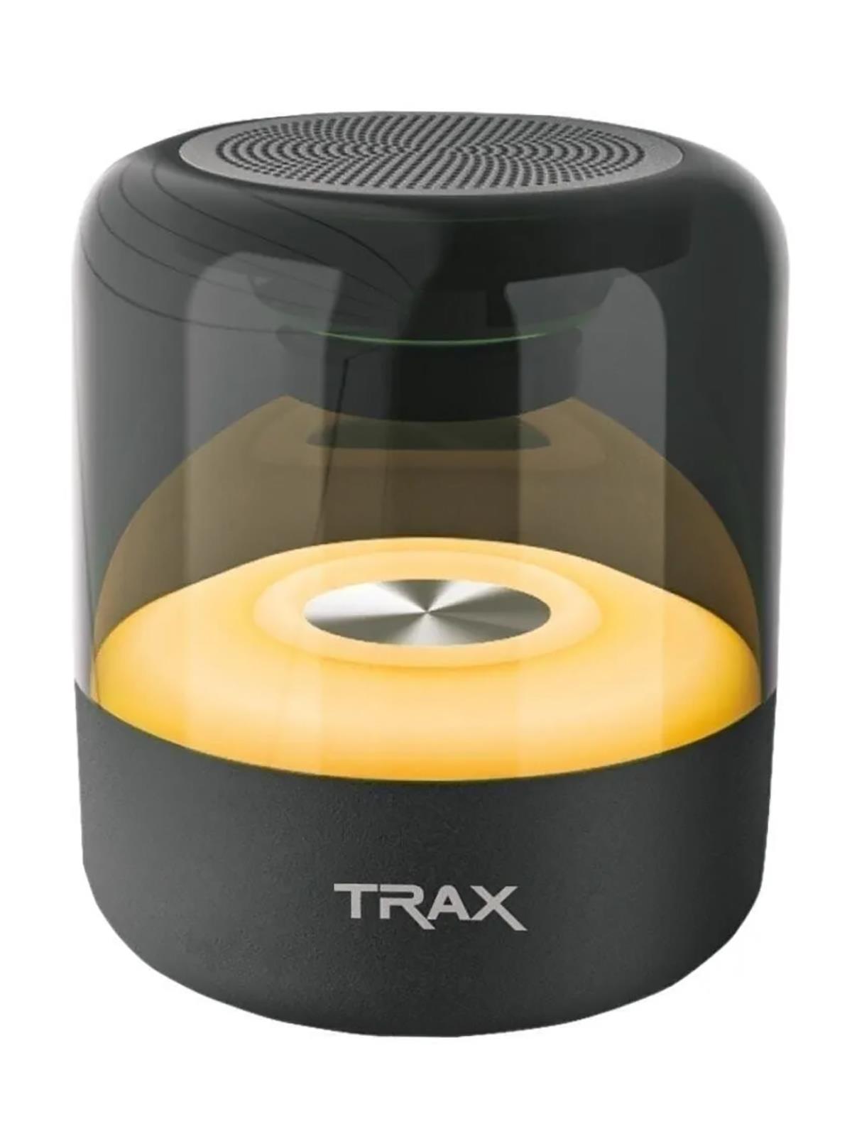 Trax LED Işıklı Renk Değiştiren Bluetooth Hoparlör - Siyah