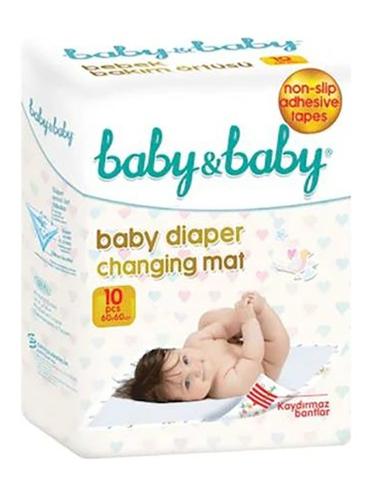 Baby&Baby Bebek Bakım Örtüsü 10 lu