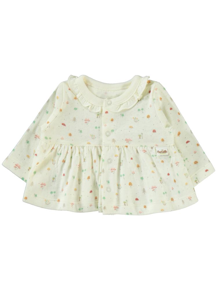 Bebetto Organic My Mushroom 1-6 Ay Pijama Takımı - Pembe