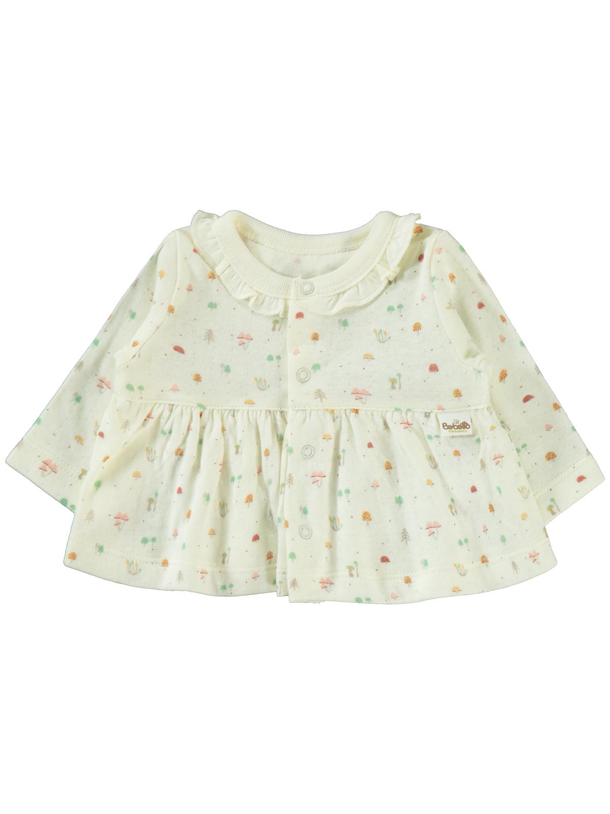 Bebetto Organic My Mushroom 1-6 Ay Pijama Takımı - Pembe