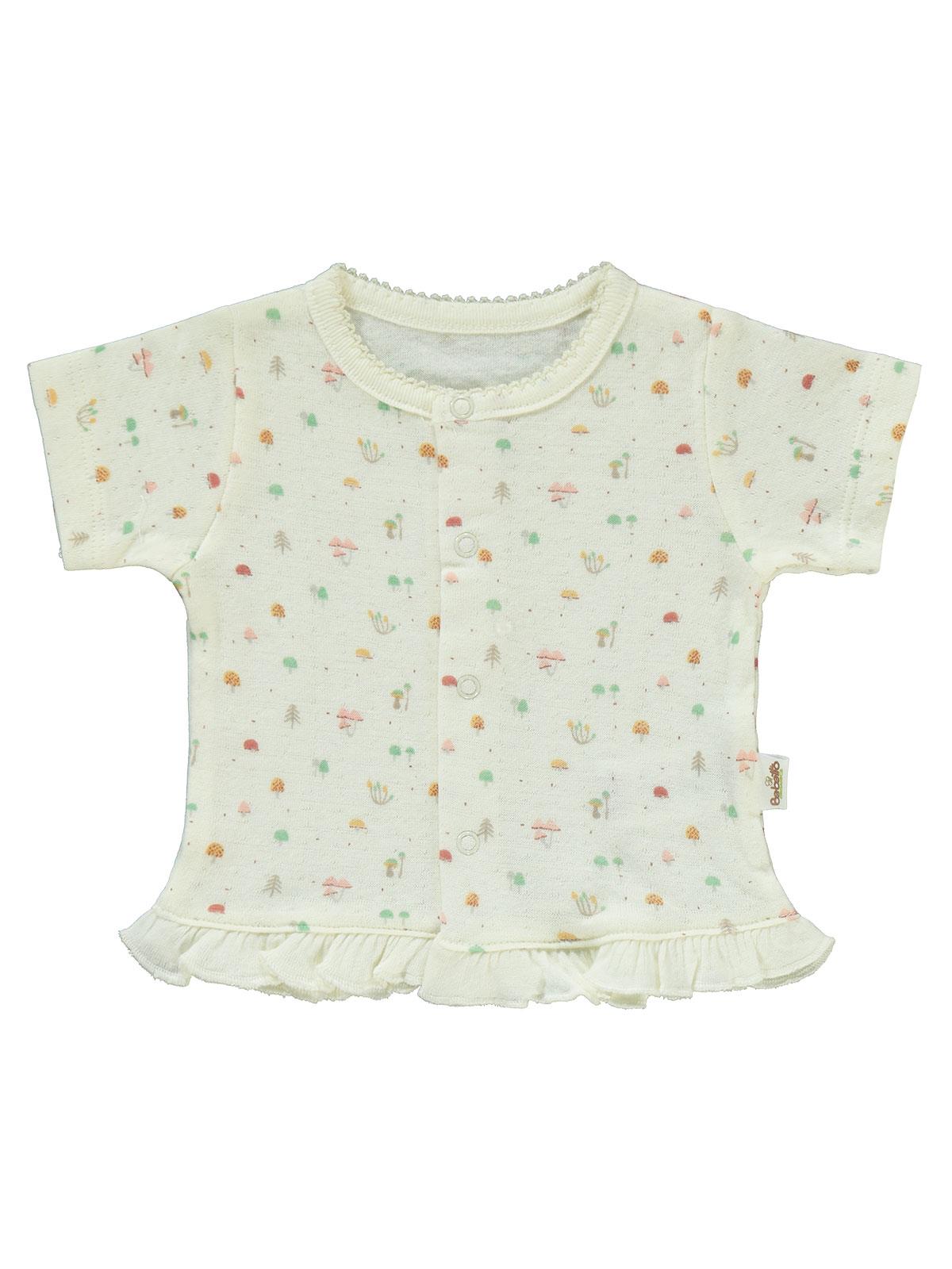 Bebetto Organic My Mushroom 1-3 Ay Pijama Takımı - Pembe