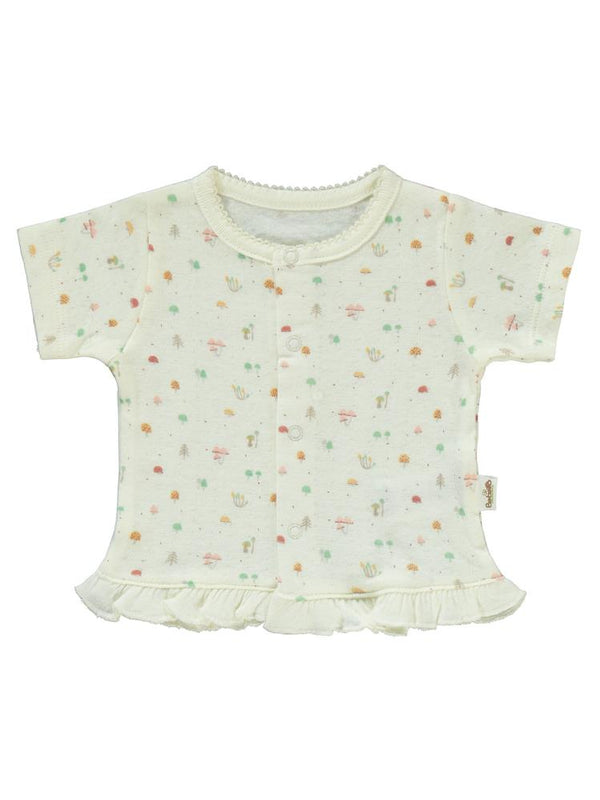 Bebetto Organic My Mushroom 1-3 Ay Pijama Takımı - Pembe