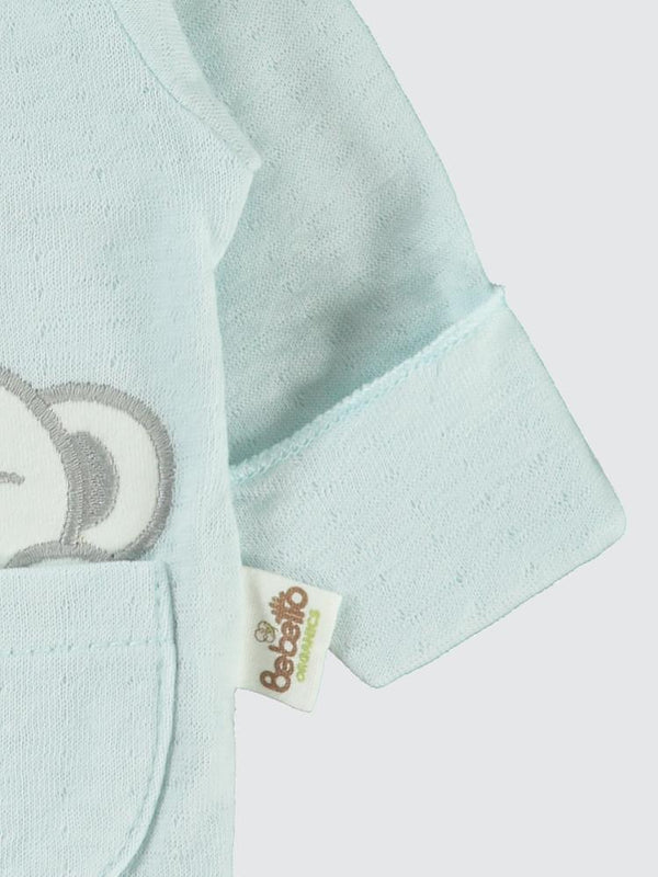 Bebetto Organic Stars and Koalas Zıbın Takımları - Mavi