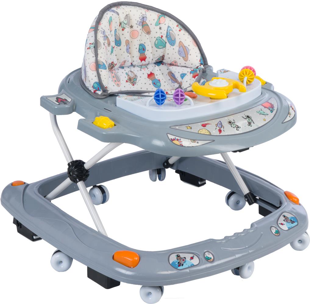 Unıcare Ufo Melodili Yürüteç - Gri