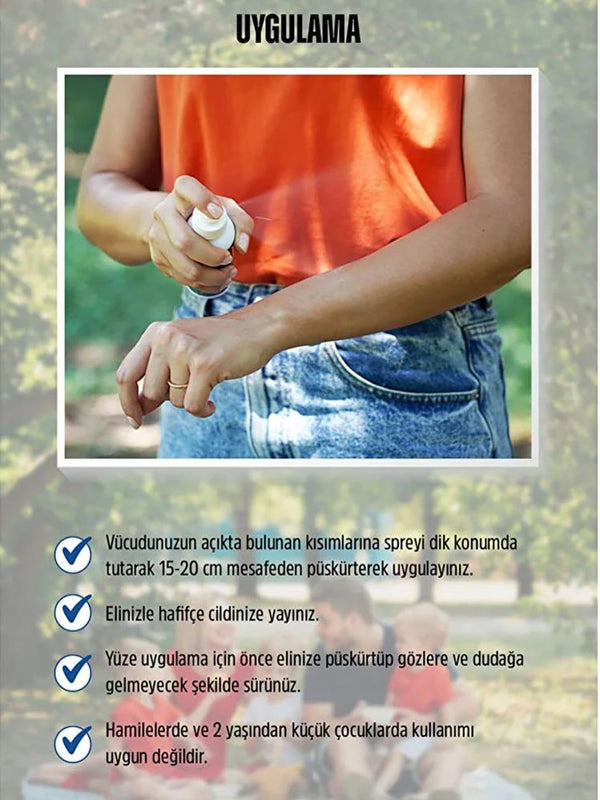 Chrysamed Repellent Sinek ve Kene Kovucu Sprey 100 ml