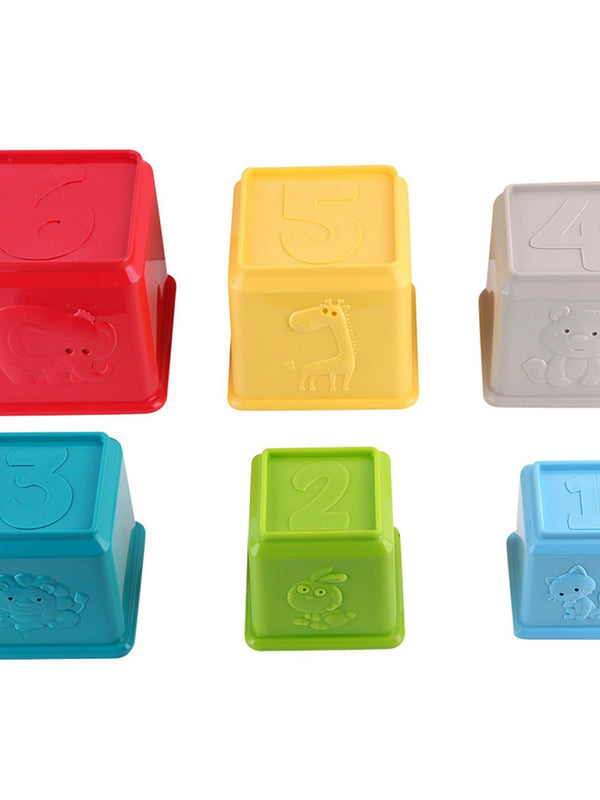 Let's Be Child Eğitici Renkli Kaplar Zoo