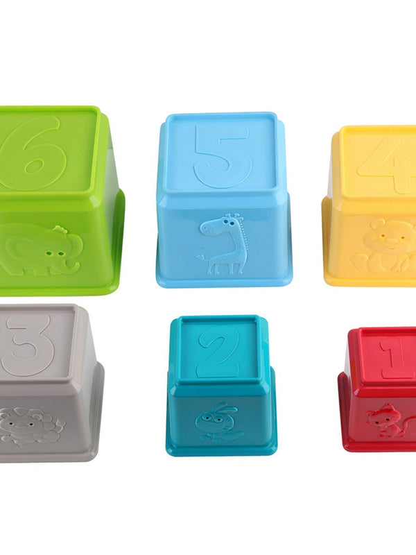 Let's Be Child Eğitici Renkli Kaplar Zoo