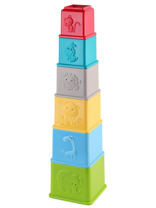 Let's Be Child Eğitici Renkli Kaplar Zoo