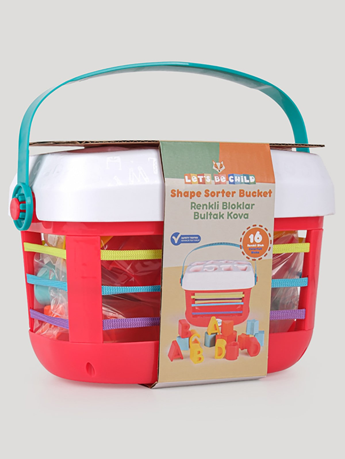 Let's Be Child Renkli Bloklar Bultak Kova