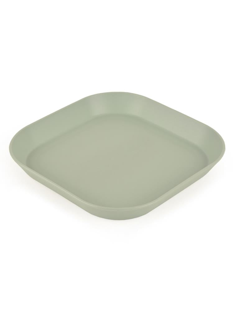 Numio 2'li PP Kare Yemek Tabağı  - Yeşil