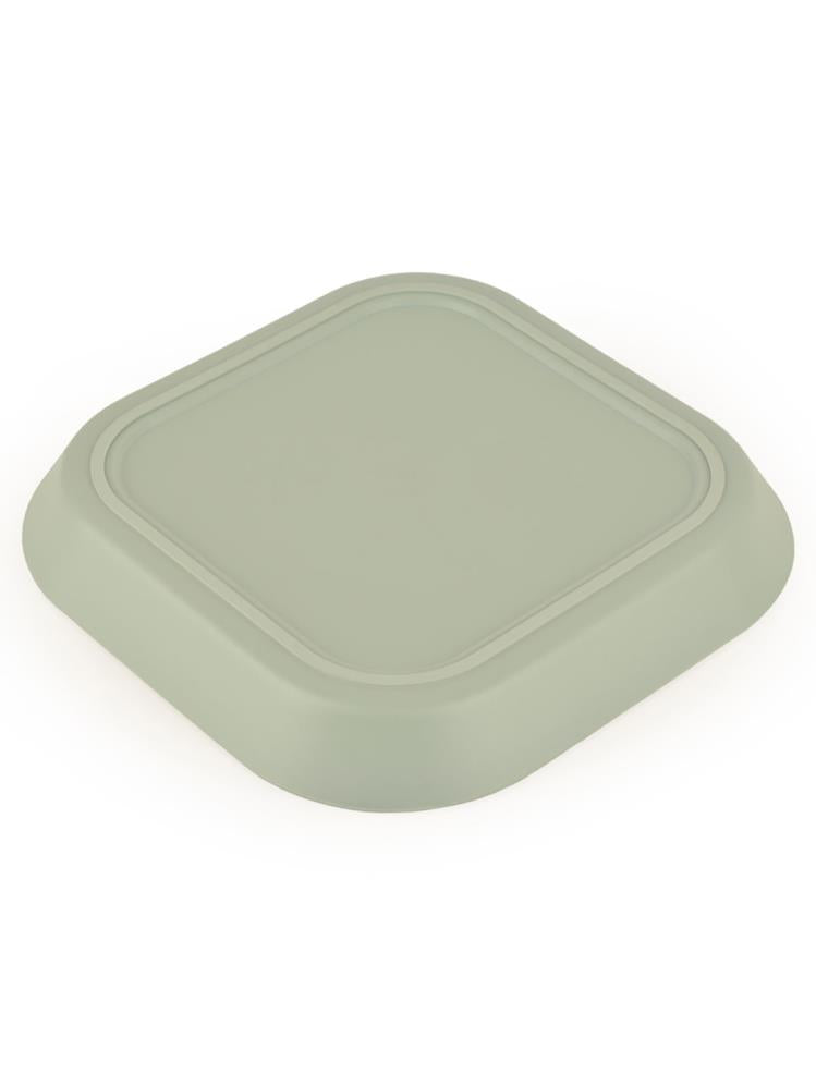 Numio 2'li PP Kare Yemek Tabağı  - Yeşil