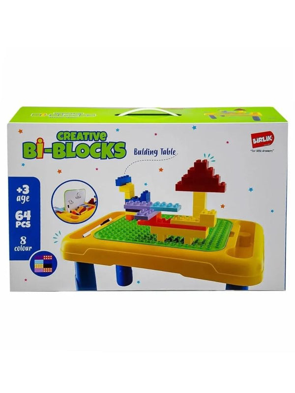 Birlik Oyuncak Masa Seti ve Bloklar