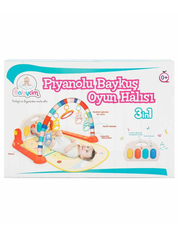 Birlik Oyuncak Babycim Baykuşlu Piyanolu Bebek Birlik Oyuncak Oyun Halısı