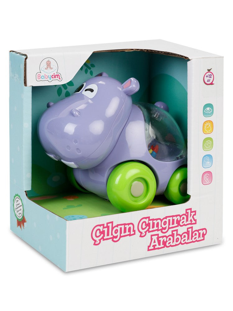 Babycim Neşeli Toplu Hippo Araba