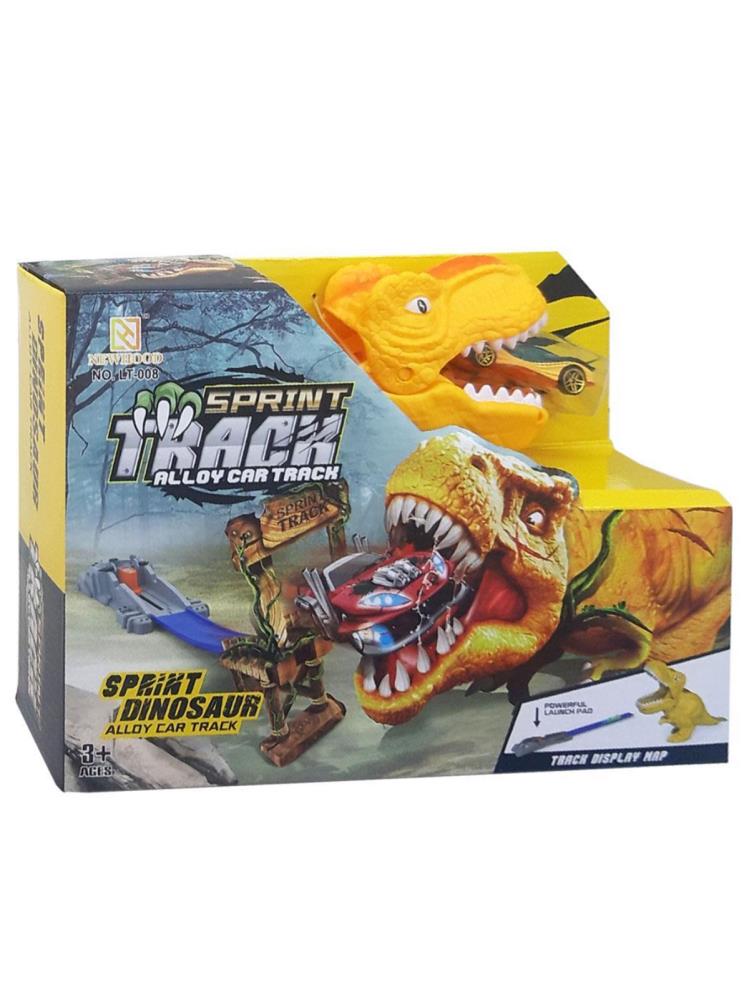 Birlik Oyuncak Dinazor Ağız Fırlatmalı Araba Seti