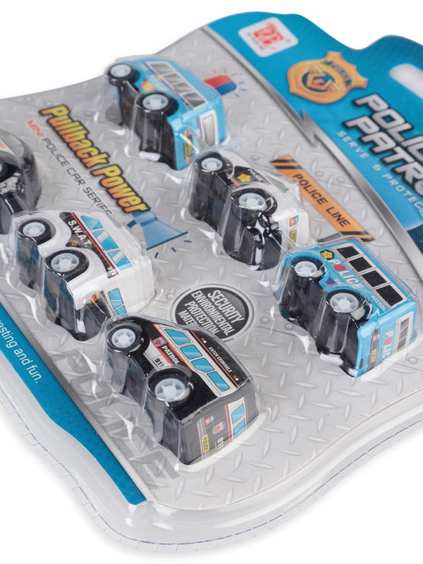 Birlik Oyuncak Çanta Paket Çekbırak Polis Arabaları