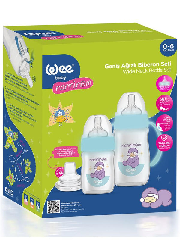 Wee Baby Nanninom Biberon & Bardak Seti
