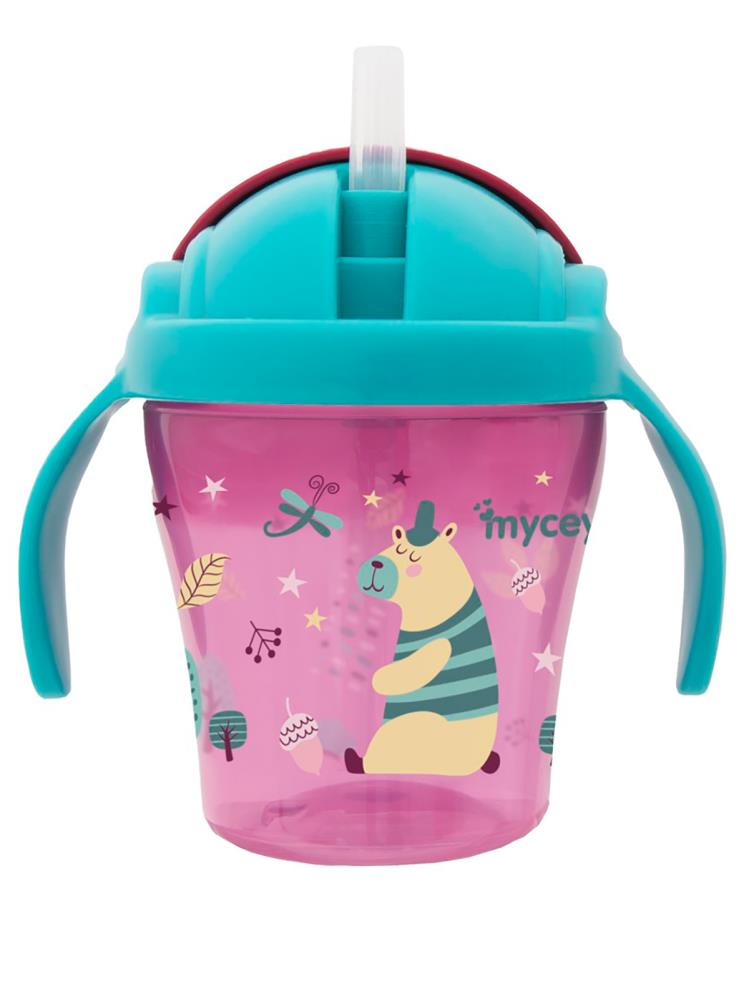 Mycey Pipetli Bardak - Pembe
