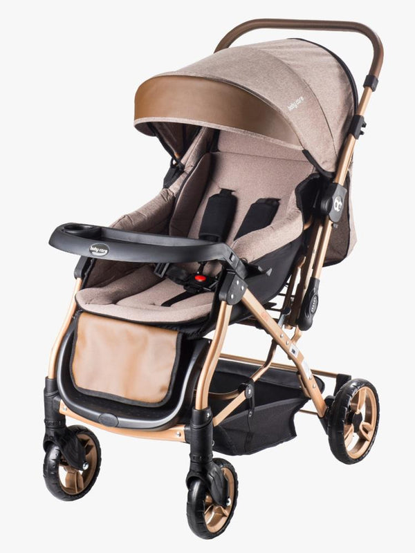 Babycare Capron Çift Yönlü Bebek Arabası - Gri