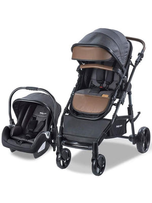 Babycare Bora Cross Travel Sistem Bebek Arabası - Siyah