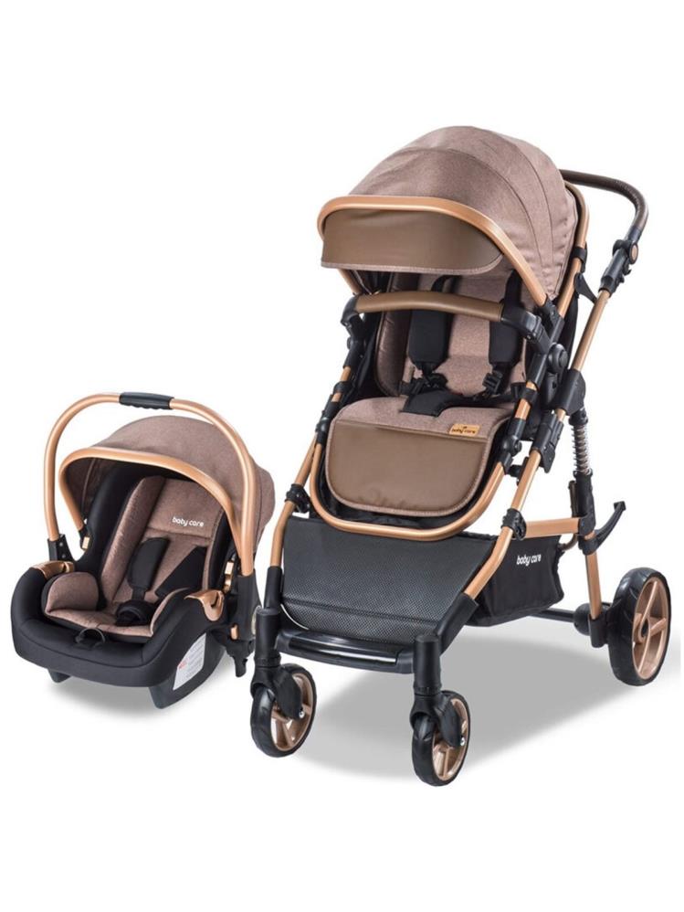 Babycare Bora Cross Travel Sistem Bebek Arabası - Kahverengi