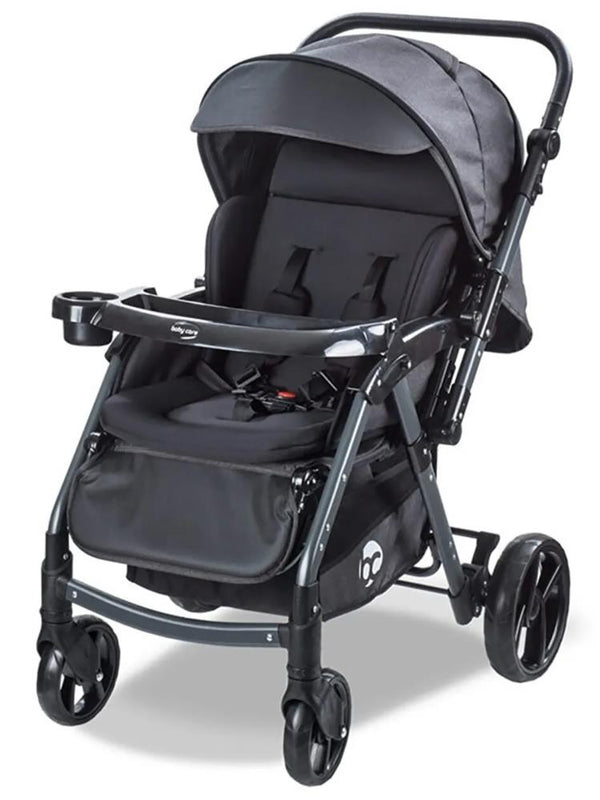 Babycare Combo Maxi Pro Çift Yönlü Bebek Arabası - Siyah