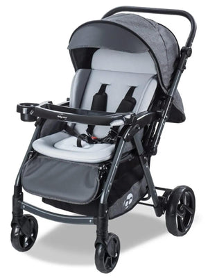 Babycare Combo Maxi Pro Çift Yönlü Bebek Arabası - Gri