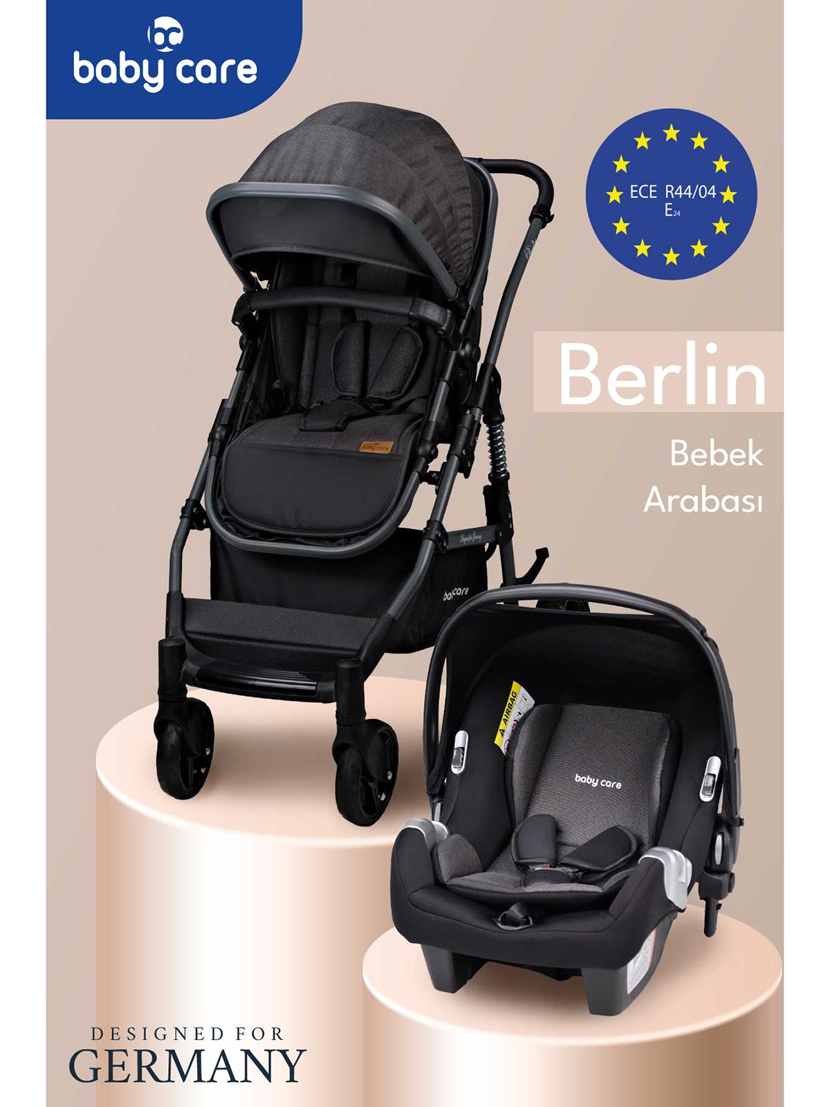 Babycare Berlin Travel Sistem Bebek Arabası - Siyah