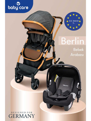 Babycare Berlin Travel Sistem Bebek Arabası - Siyah
