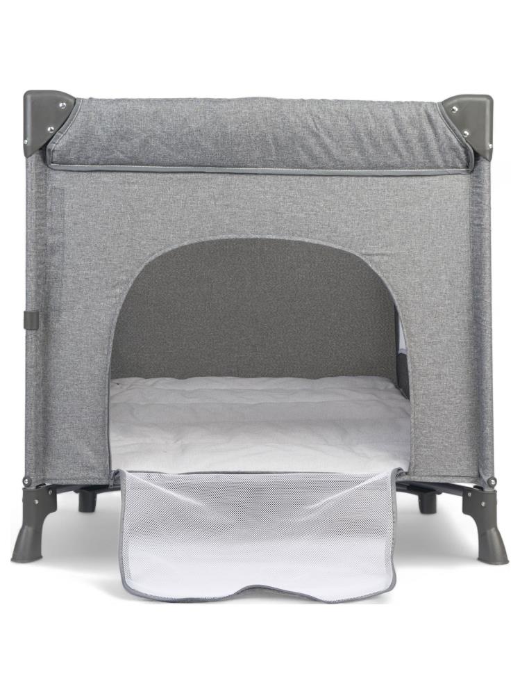 Babycare Atlantis Otomatik Anne Yanı Oyun Parkı 70x120 - Gri