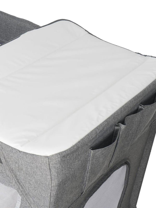 Babycare Atlantis Otomatik Anne Yanı Oyun Parkı 70x120 - Gri