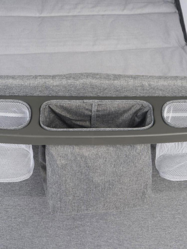 Babycare Atlantis Otomatik Anne Yanı Oyun Parkı 70x120 - Gri
