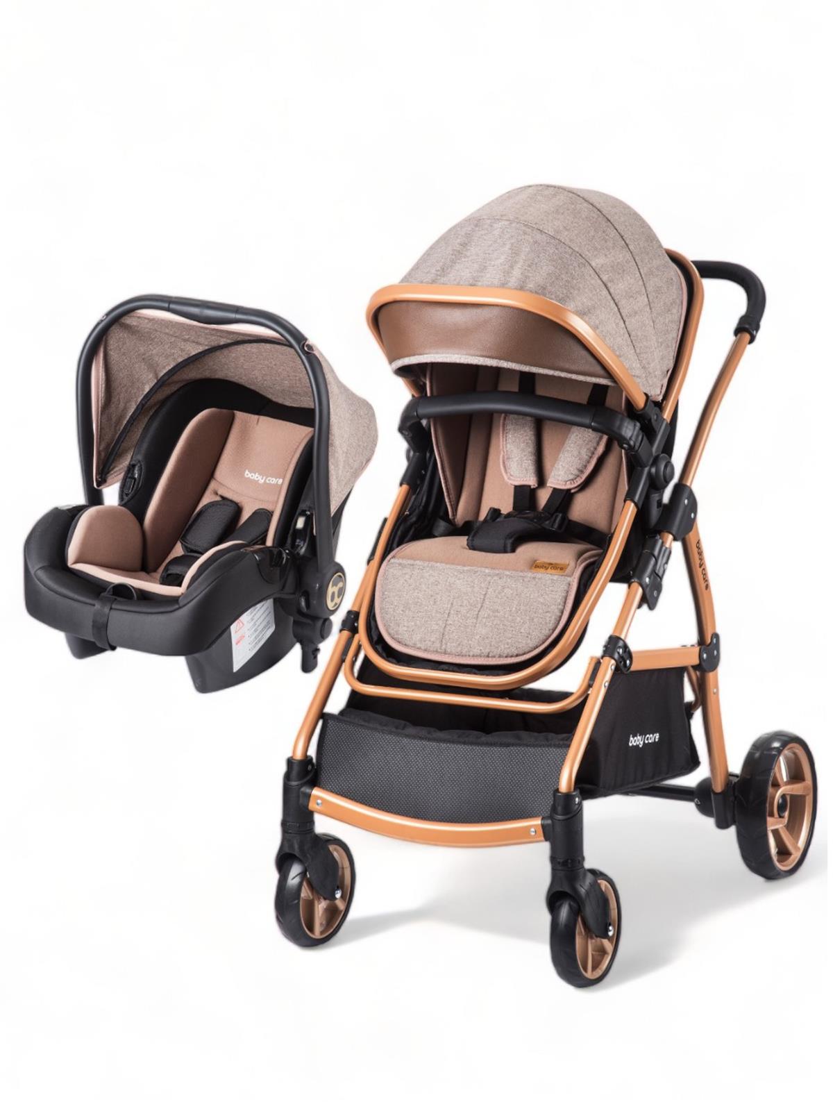 Babycare Safari Cross Travel Bebek Arabası - Kahve