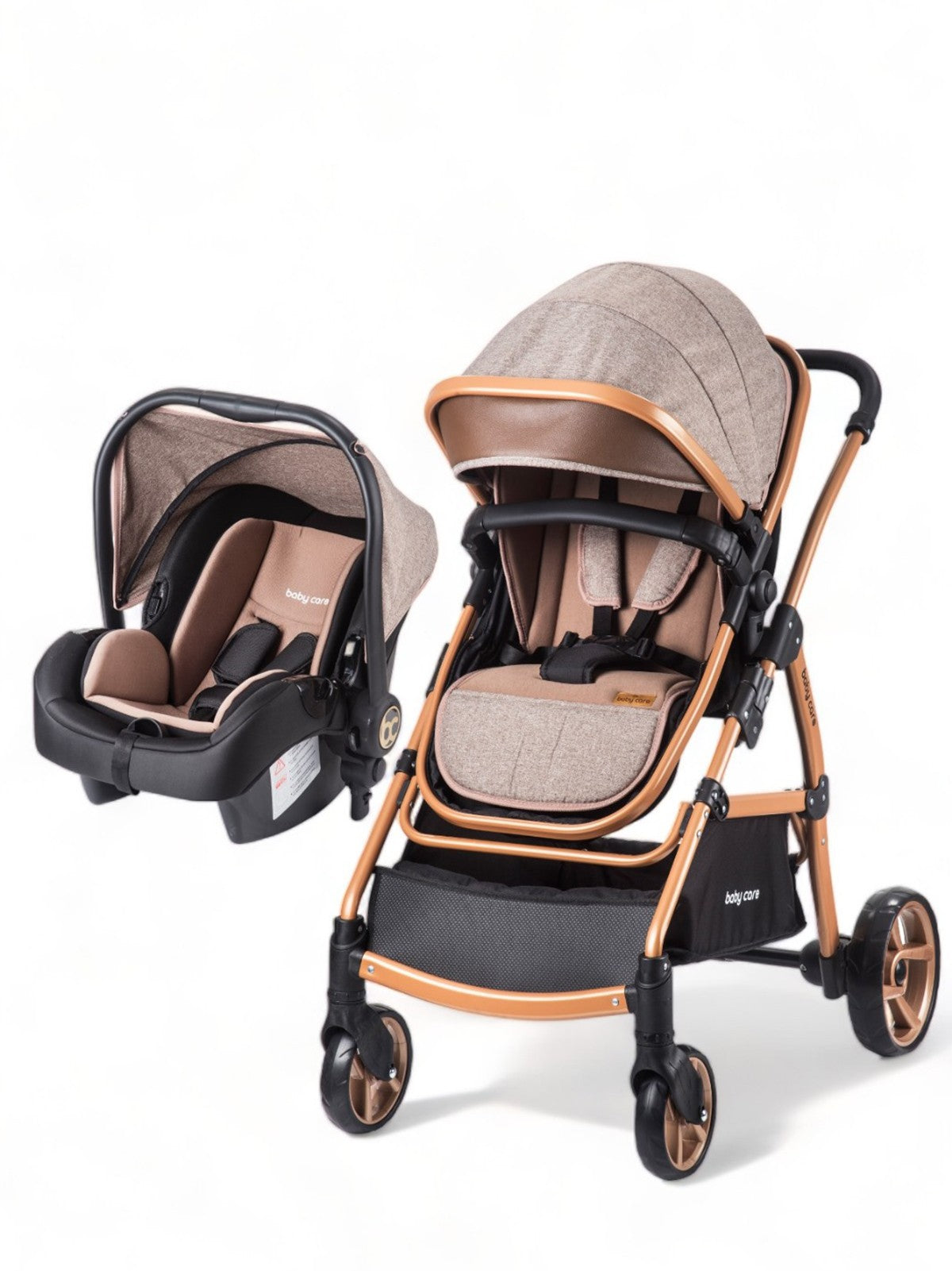 Babycare Safari Cross Travel Bebek Arabası - Kahve