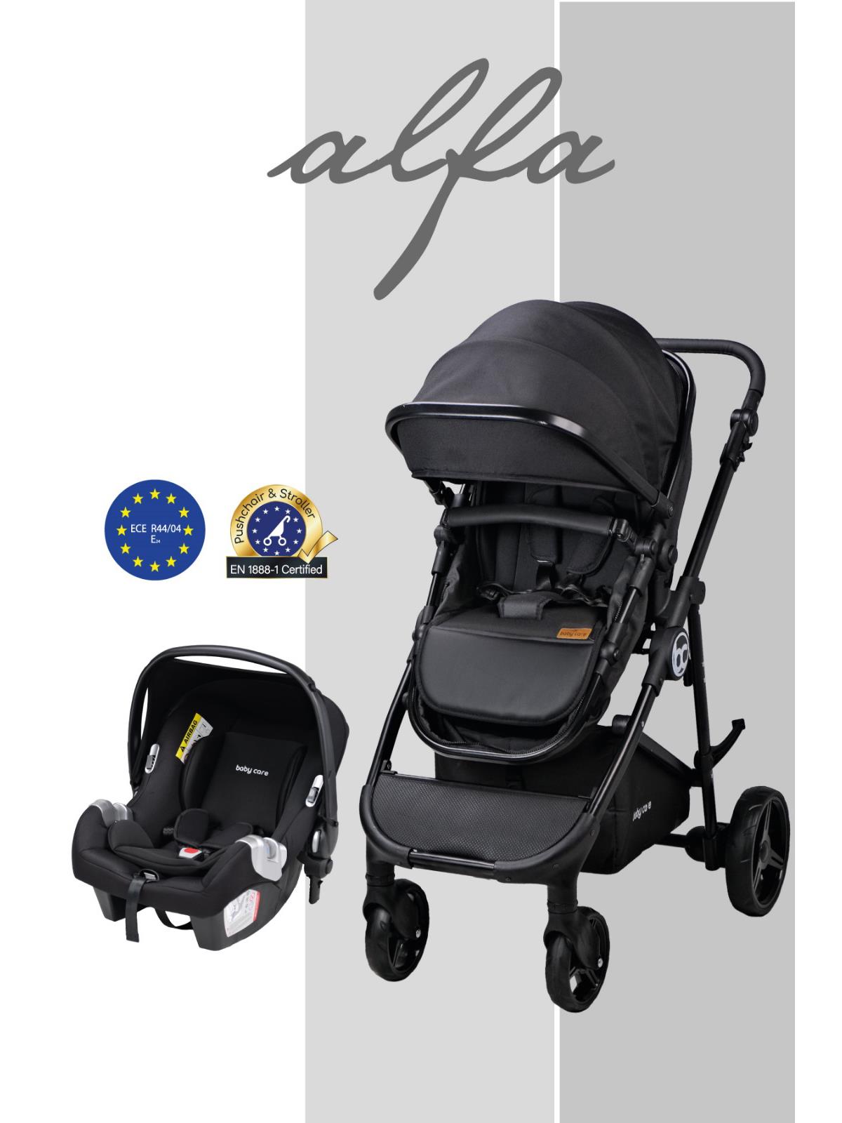 Babycare Alfa Travel Sistem Bebek Arabası - Siyah