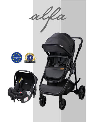Babycare Alfa Travel Sistem Bebek Arabası - Siyah