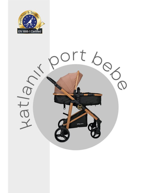 Babycare Alfa Travel Sistem Bebek Arabası - Kahverengi
