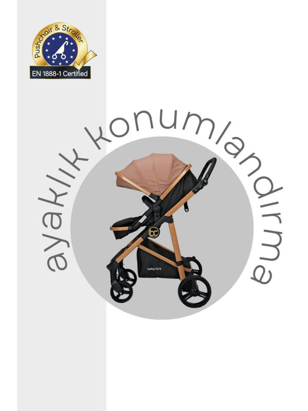 Babycare Alfa Travel Sistem Bebek Arabası - Kahverengi