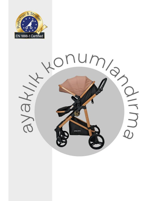 Babycare Alfa Travel Sistem Bebek Arabası - Kahverengi