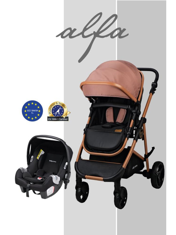Babycare Alfa Travel Sistem Bebek Arabası - Kahverengi