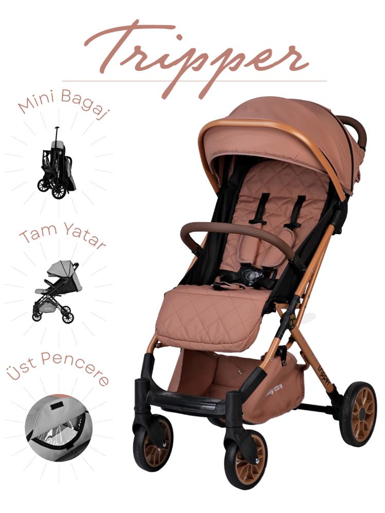 BabyCare Tripper Kabin Boy Bebek Arabası - Kahverengi