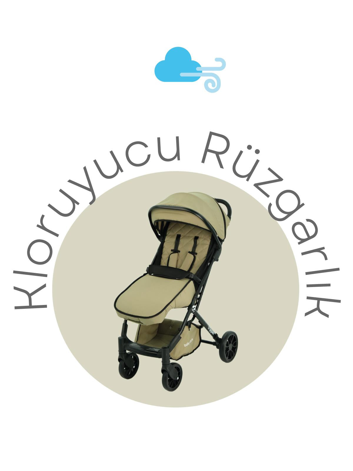 BabyCare Tripper Kabin Boy Bebek Arabası - Gri