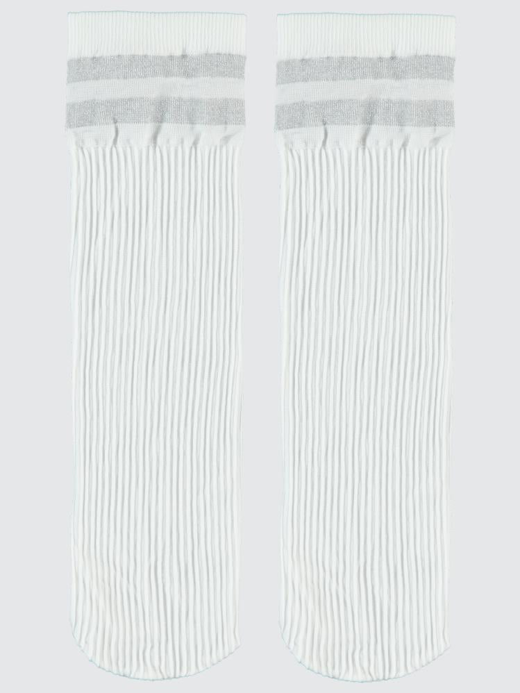 Daymod ÇOCUK DİZALTI ÇORAP - Beyaz